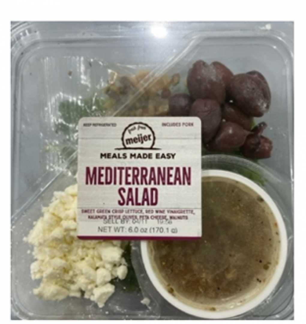 Meijer Recalls Select Premade Salads Due to Potential Health Risk
