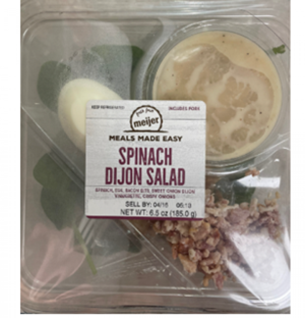 Meijer Recalls Select Premade Salads Due to Potential Health Risk